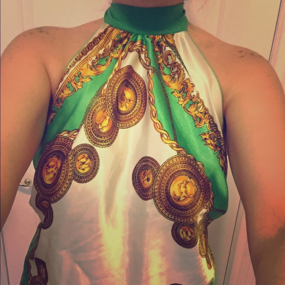 Beach backless tshirt